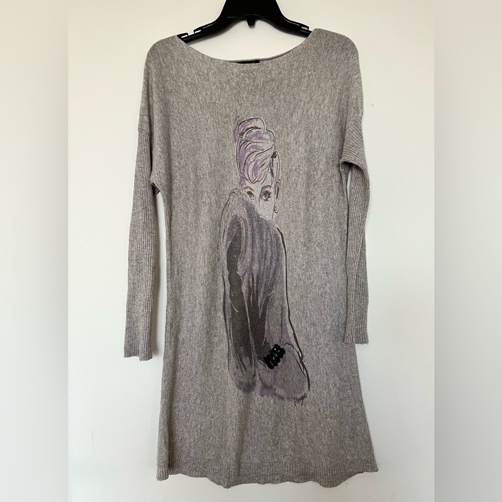 Morgan midi cashmere/wool dress